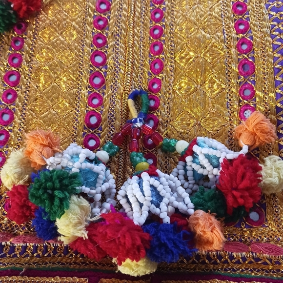 Womens Banjara Handbag Boho Embroidered Colorful Handmade Gypsy Large - Picture 9 of 15